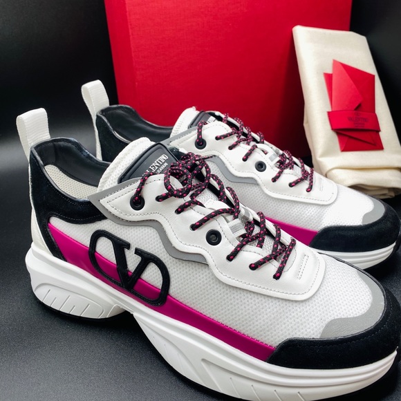 Valentino Garavani Shoes - Valentino Garavani Women’s Shegoes Colorblock Sneakers SIZE 38 NWB AUTHENTIC